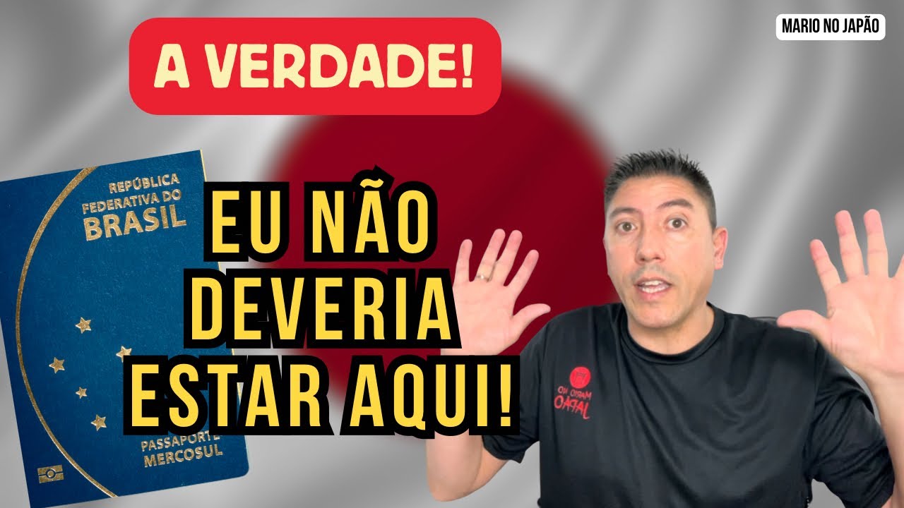 Descobriram Toda a Verdade Sobre Mim: Eu NãoDeveria Estar No Japão! O Mario Não é Descendente!?